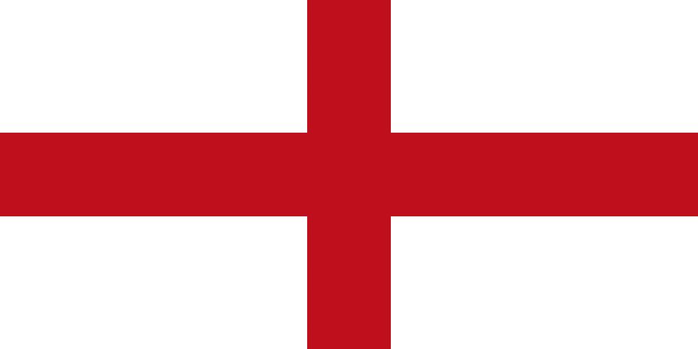 The flag of Genoa. Or England. It's a red cross on a white background.