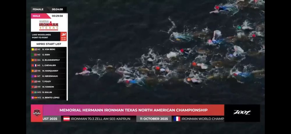 Swim at IMTX led by Ben Kanute