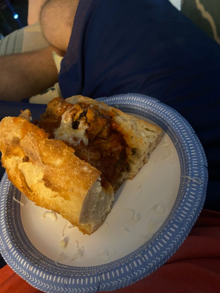 Meatball sandwich homemade