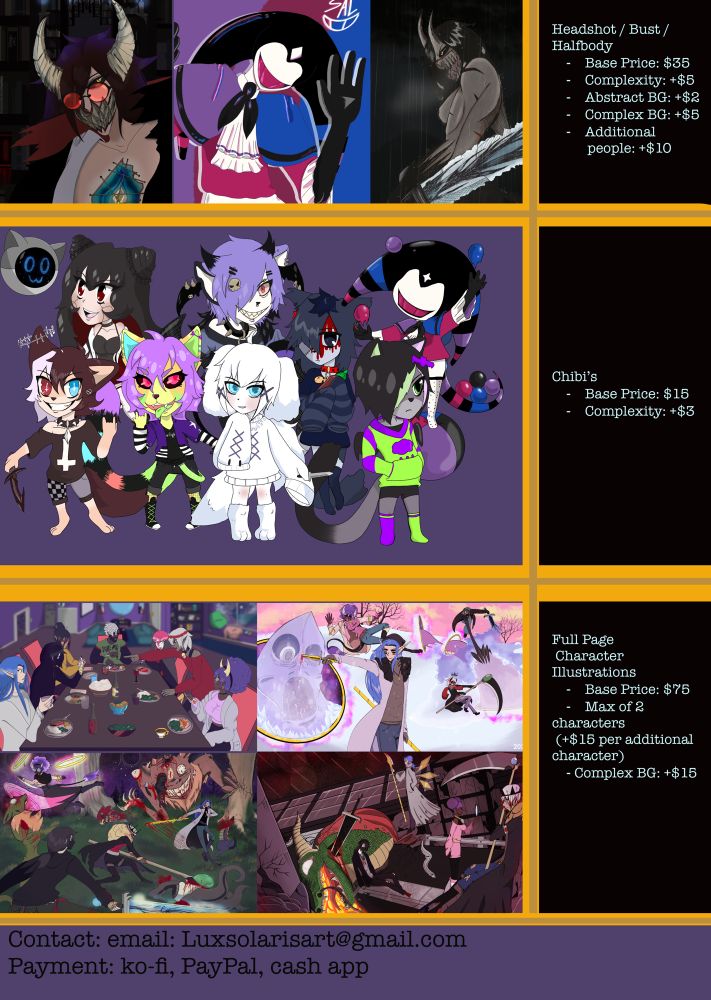Commission page