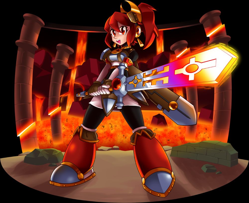 Magical + Flame Sword (Sword - MM8)
