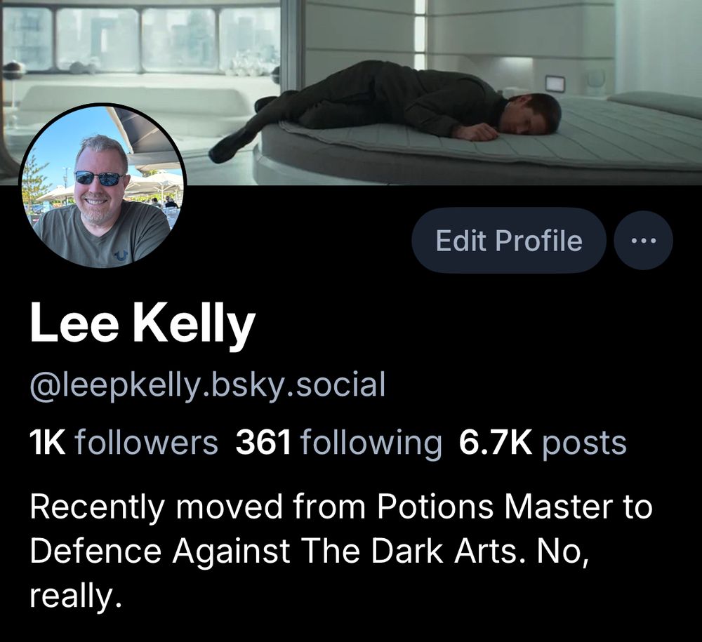 <drevil>One THOUSAND Followers!</drevil>