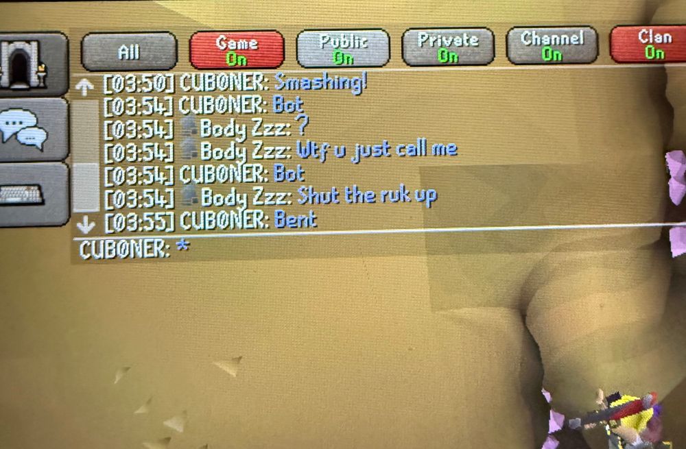 player Body Zzz being an incel