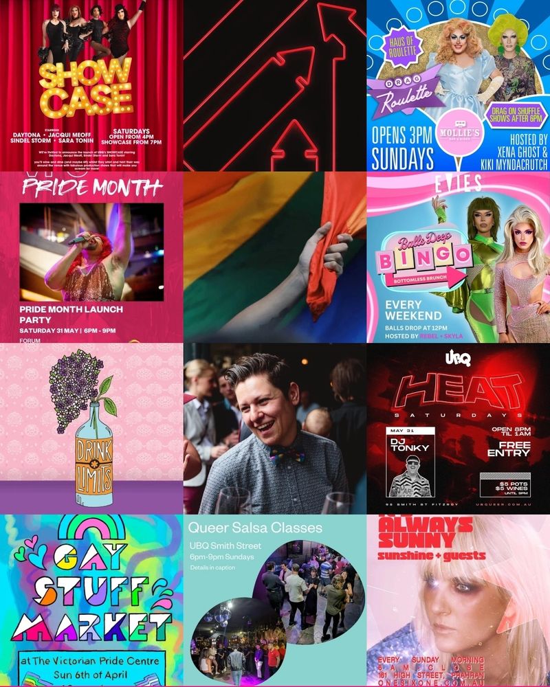 Screen shots of events on this weekend