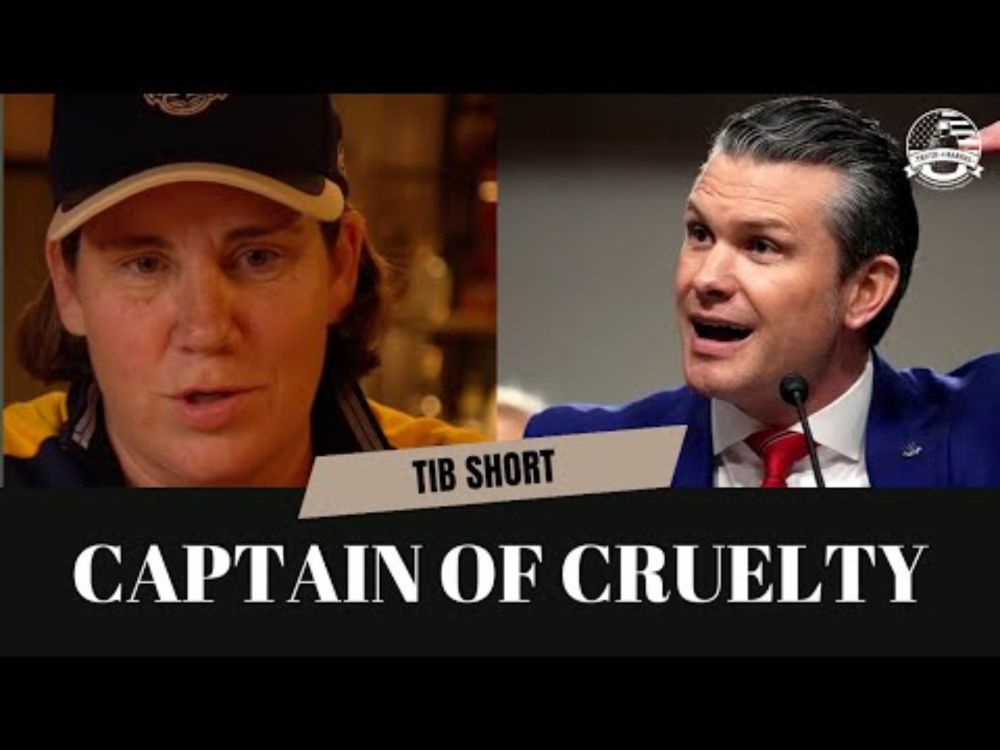 Truth in the Barrel Short: Hegseth is the Captain of Cruelty