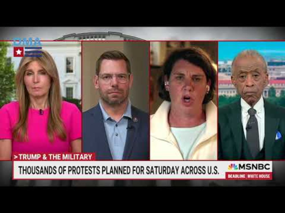 Amy McGrath joins MSNBC to talk Trump's threat of military deployment on American citizens