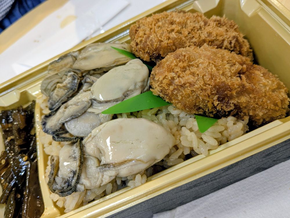 牡蠣めし弁当