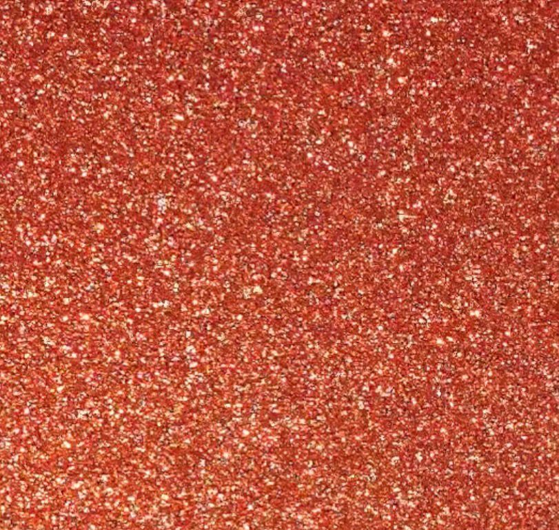 Orange glitter