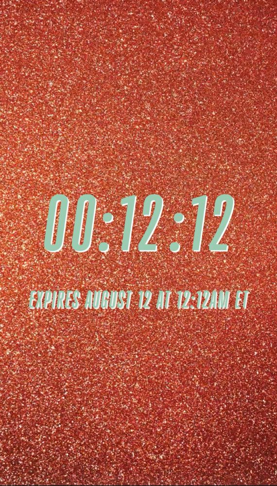 Taylor's swifts website countdown 