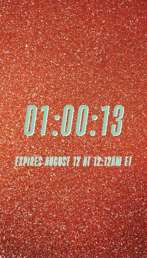 Taylor's website countdown 

