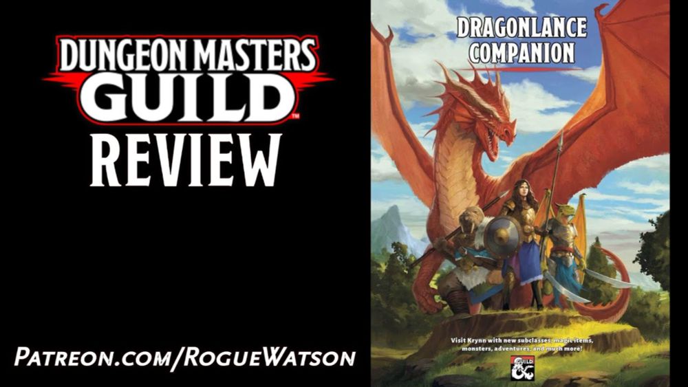 DMs Guild Review - Dragonlance Companion