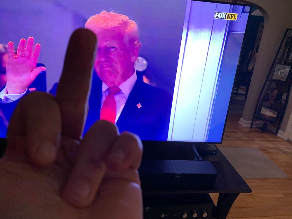 Get Trump off my screen!