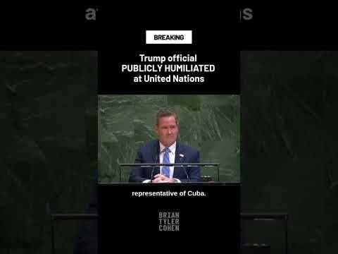 Trump official PUBLICLY HUMILIATED at United Nations