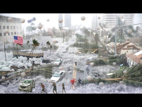 Chaos in Texas, USA Again! Destructive Hailstorm & Severe Floods Destroyed Homes & Cars in Amarillo