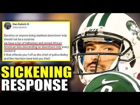 Mark Sanchez Stabbing Makes MAGA Sports Pundit Take His White Hood Off