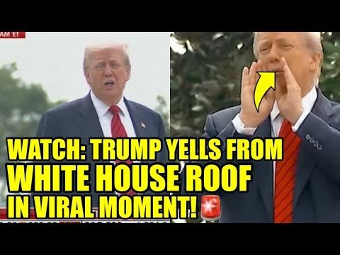 🚨Trump Just STARTED SHOUTING From The White House ROOF