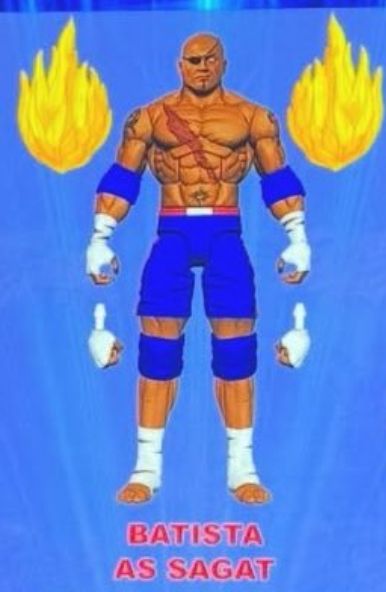 Batista as Sagat
