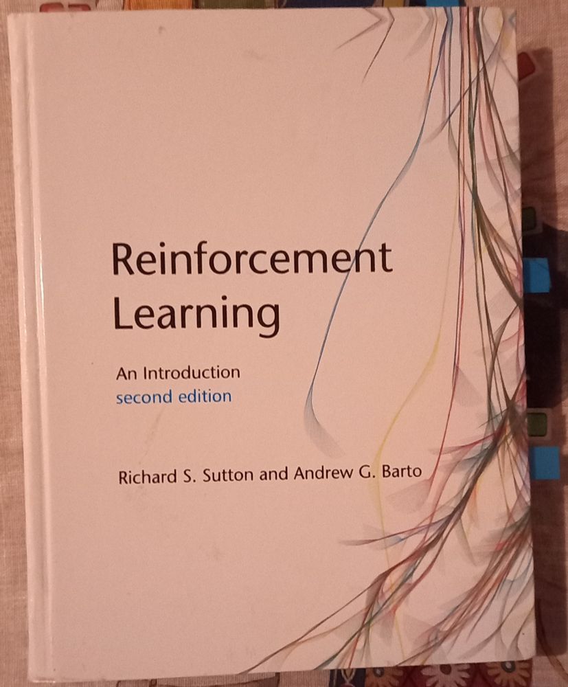 Book, 'Reinforcement Learning: An Introduction", by Richard S. Sutton and Andrew G. Barto, 2nd Edition