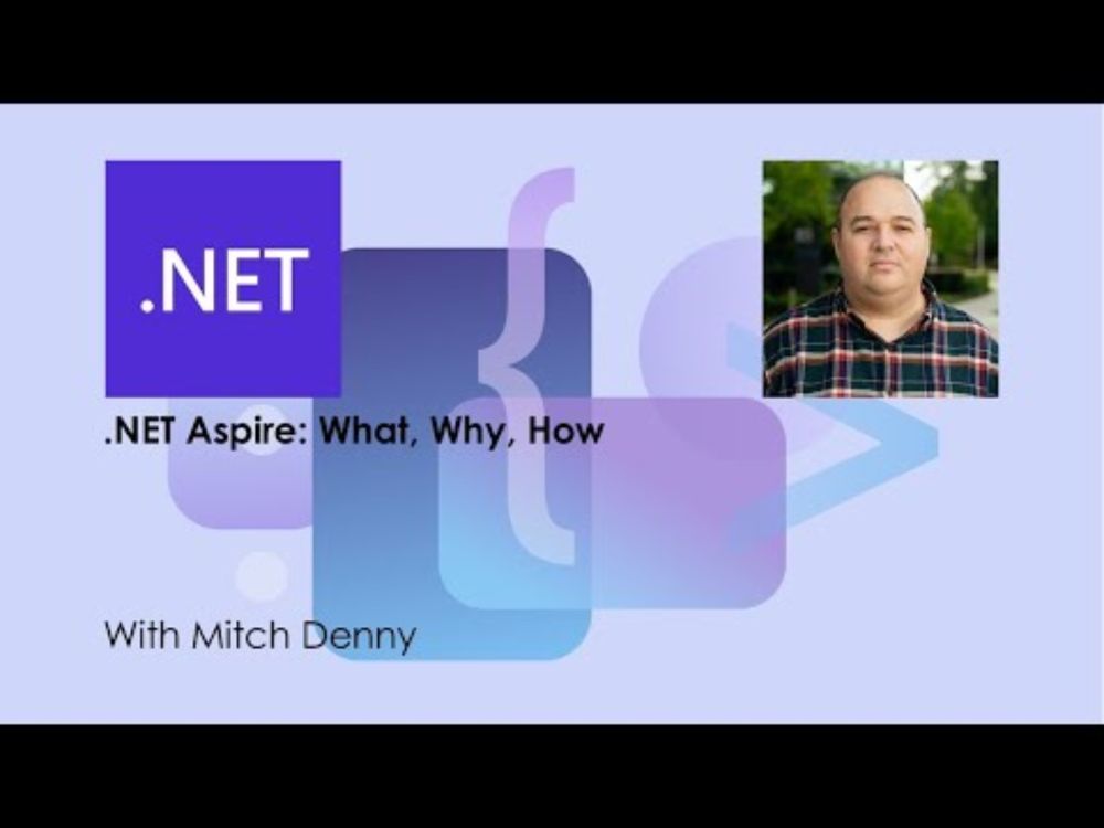 .NET Aspire: What, Why and How, with Mitch Denny