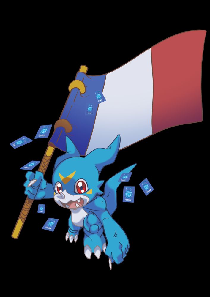 Veemon by Mameo.