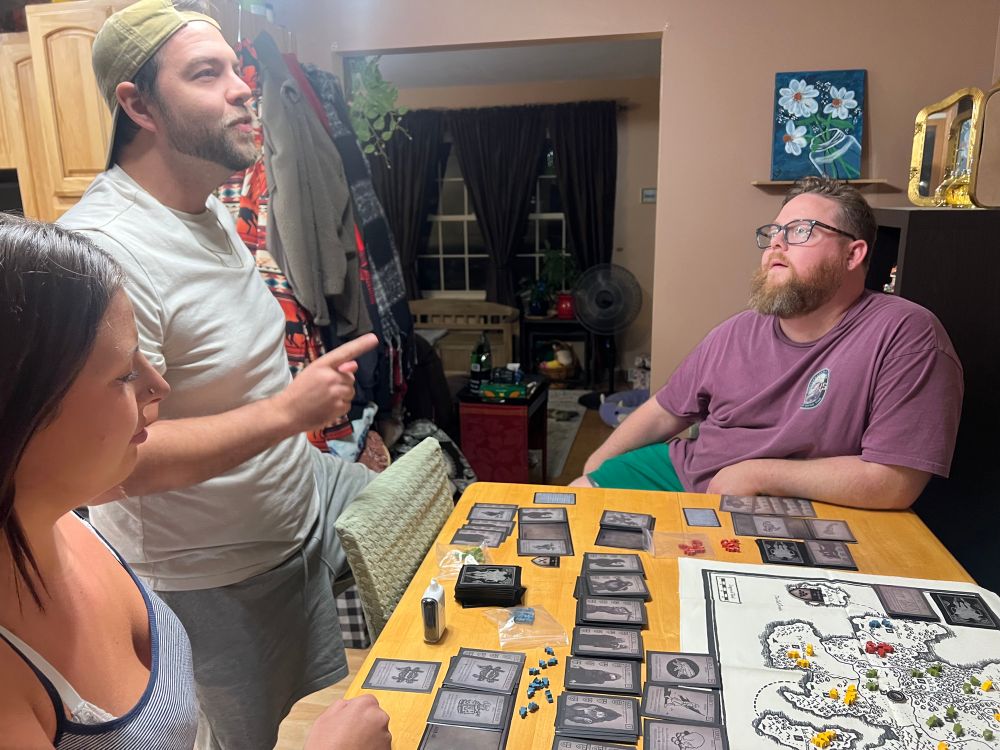 Man plotting his win