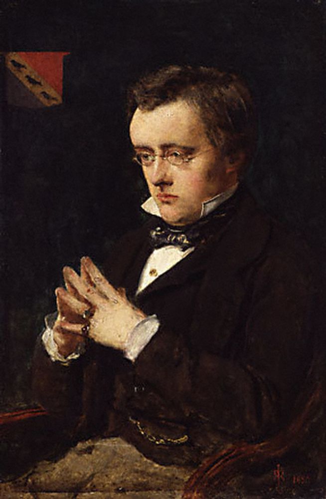 Portrait of young Wilkie Collins
