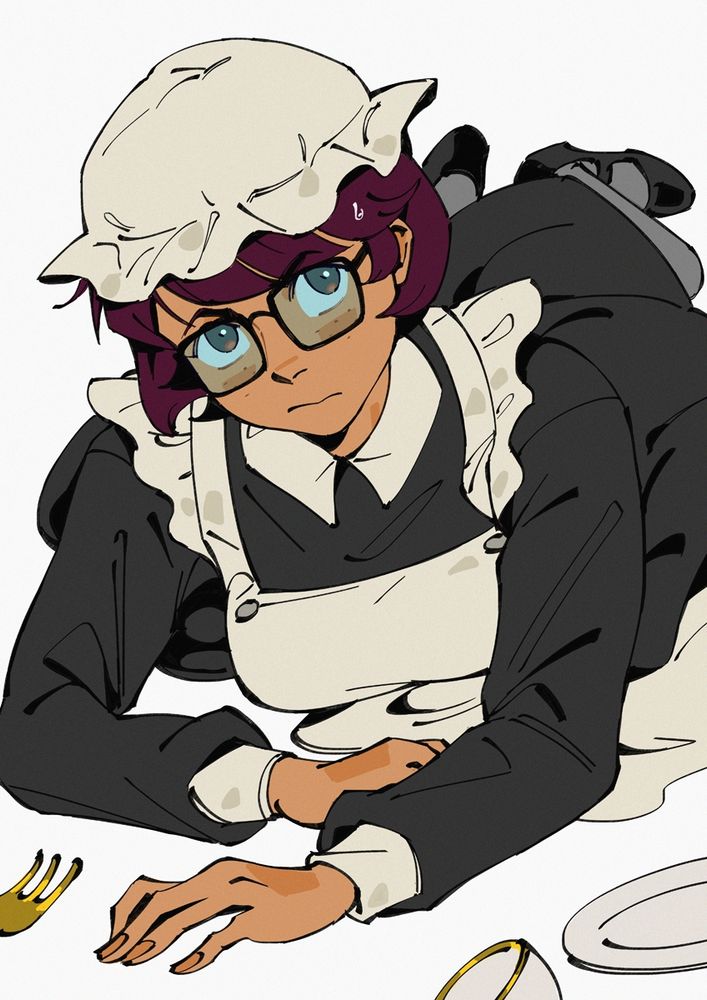 velma dinkley dressed up as Flumsy the Scullery Maid from the Be Cool Scooby Doo episode "Party Like It's 1899"
--
#ScoobyDoo #art