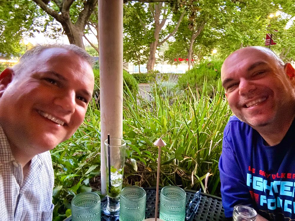 Me and my love on date night.