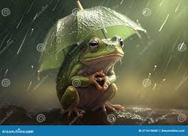 sapo de guarda-chuva