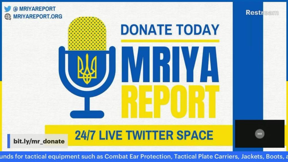 MriyaReport 31 Mar Twitter Space Live Restream