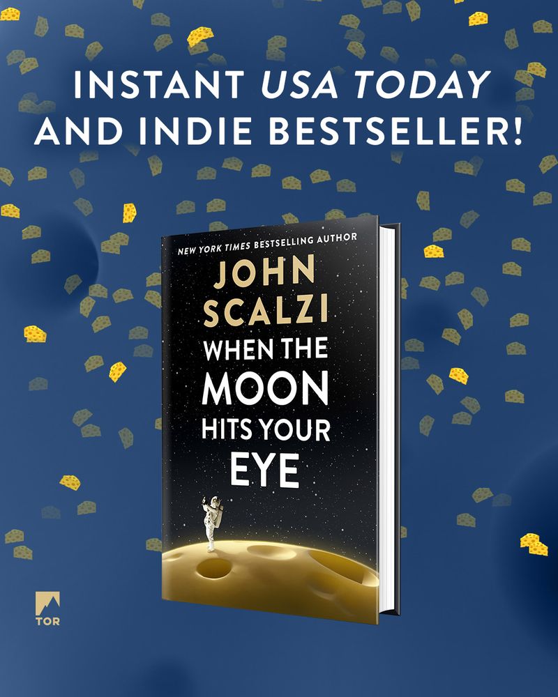 When the Moon Hits Your Eye is a USA Today and Indie Bestseller!