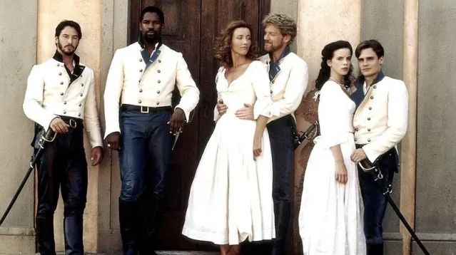 The cast of Much Ado, being ridiculously gorgeous.