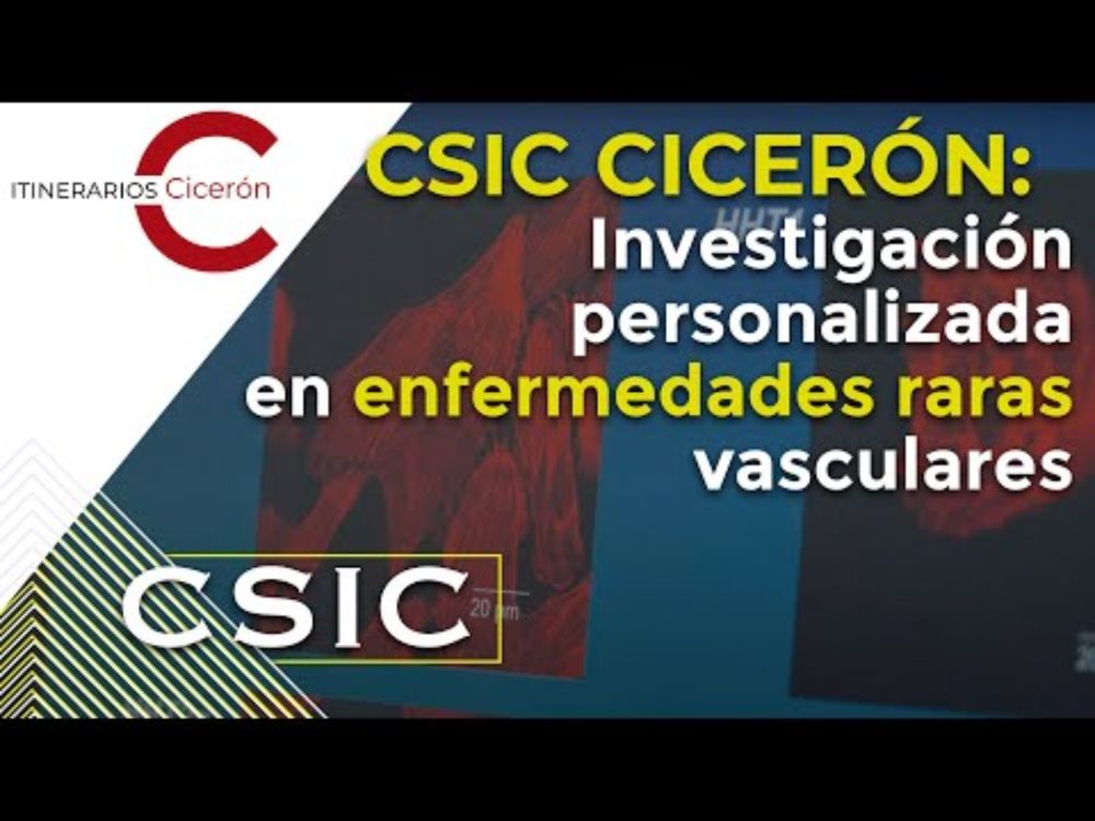 CSIC Cicerón 14.1 Investigación personalizada en enfermedades raras vasculares. Luisa Botella
