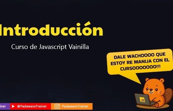 Se viene el curso de Javascript Vanilla