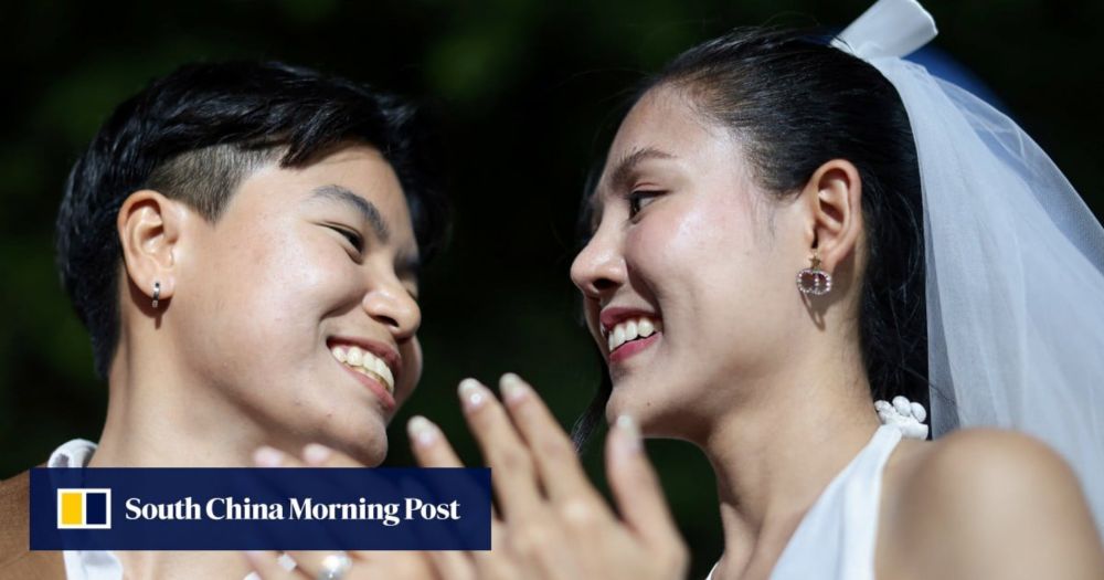 ‘Waiting a long time’: Thailand makes history with same-sex marriage law