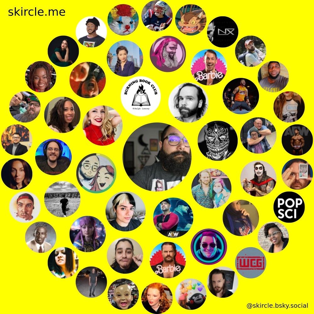 An image with my profile icon in the center surrounded by some of the best people