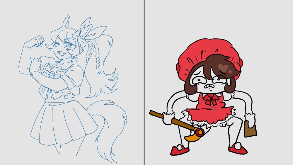 Alt Horse girl Wazy and Card Captor Wazy