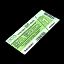 The actual Salvage Ticket icon used in the Wii U version.