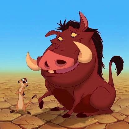 Timon & Pumbaa from Disney’s “The Lion King” queening out