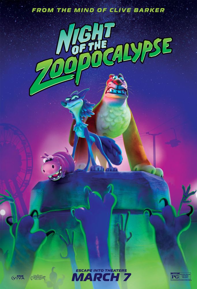 Poster for “Night of the Zoopocalypse” (2024)