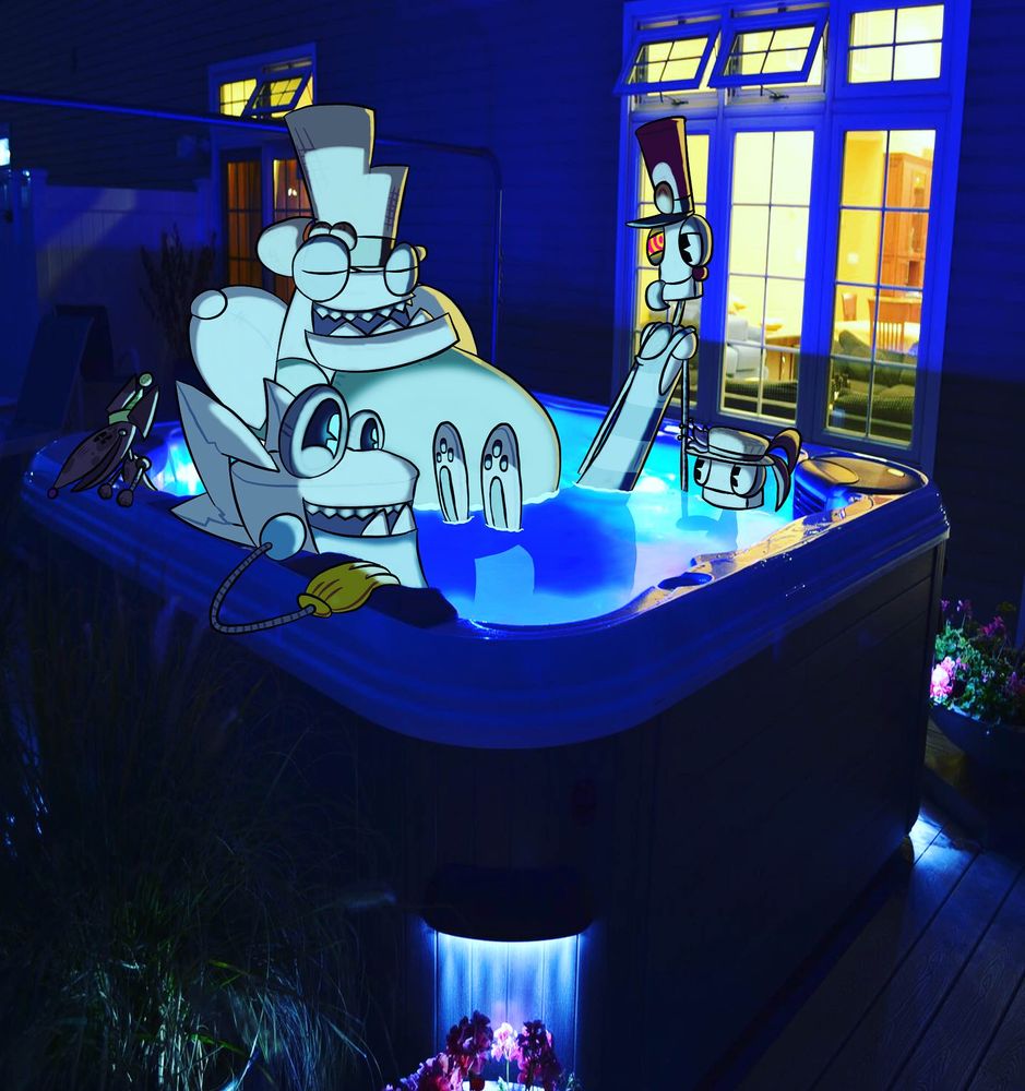 2021 mixed media artwork, photo is found via Google

Characters:
Calloway, Hinawa, Arthur, Funtime, and Alex