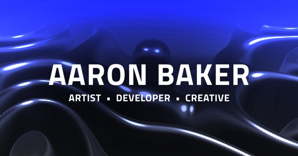 His site: aaronbaker.nyc