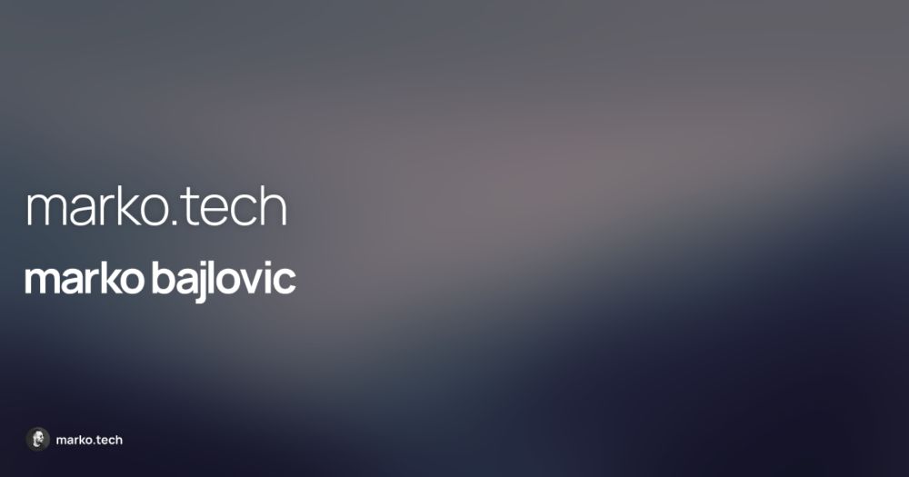 Built a Techmeme/Hacker News - like aggregated tech, science, web dev feed into my personal site: marko.tech/news it's updated every 5 minutes or so with the latest news from across the web and thousands of publishers.