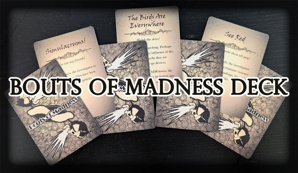 Bouts of Madness Deck Review – Call of Cthulhu