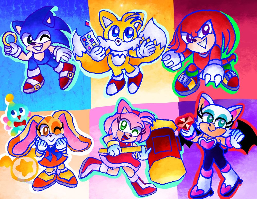 Drew this around March 2025
I been watching Sonic X I love the characters so much right now I’m watching Sonic Boom then I’ll watch Sonic Prime <3🌟