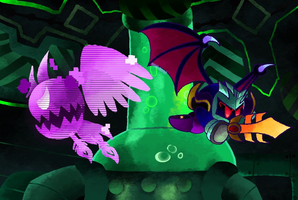 Meta Knight vs a Hologram Sphere Doomer