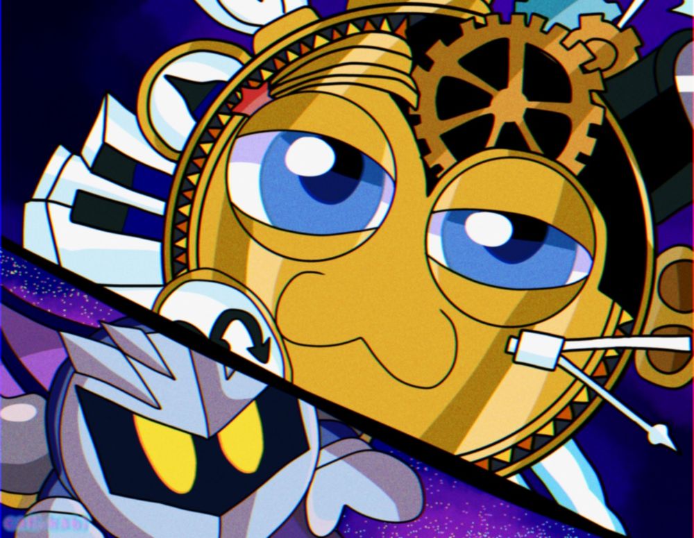 Meta Knight making a wish from Galactic Nova