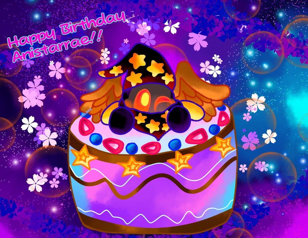 I love seeing your art it makes my day and talking to you as well your a really nice person hope u like this doodle :D🌟