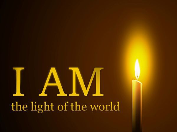 Jesus Light of the world.