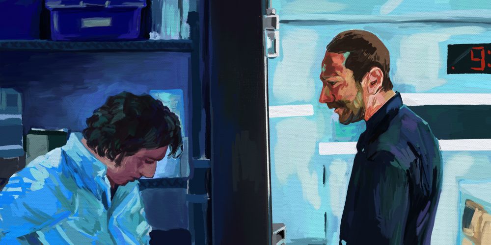 screencap painting from the bear "the bear" 
yes the bear did an episode called the bear
try finding quotes from the bear s2 the bear
🤷‍♂️🤷‍♀️🤷